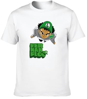 TqaSerHqs Fernanfloo Youtuber Street T-Shirt White 3XL