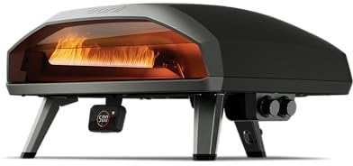 Ooni Koda 2 Max forno per pizza a gas da 61 cm – 30 mBar forno per pizza esterno – Forno multiuso per pizza, carne, pesce e molto altro – Cuoce le pizze in soli 60 secondi