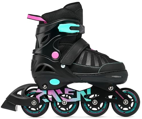 RAVEN Inline Skates Inliner für Kinder und Erwachsene OPTIONAL 2in1 mit Schlittschuhen verstellbar Oxen
