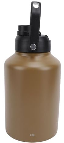 Insulated Water Bottle, Non-Slip TPR Bottom, Wide Mouth Opening, Portable Stainless Steel Scratch-Proof Outdoor Camping Water Bottle for Frozen Drinks (#3)