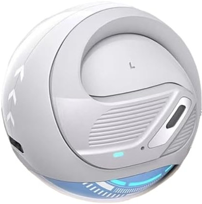 yasoe 144 Langues Casque de Traduction Simultanée sans Casque Bluetooth Écouteurs Bluetooth Blanc
