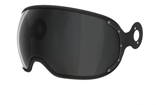 Visiera per Casco MOMO 22.06 FGTR EVO /Classic, Fumo 80%, Nero