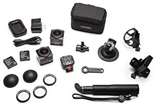 KODAK PixPro SP360 Doppio PRO Pack - Fotocamera a 360 ° Gradi 4K Azione con NFC