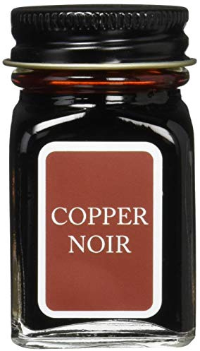 Monteverde G309CN 30 ml Copper Noir Part of The Noir Collection Ink Bottle, black