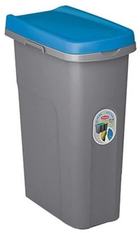 Stefanplast Poubelle Eco System 40 l Bleu