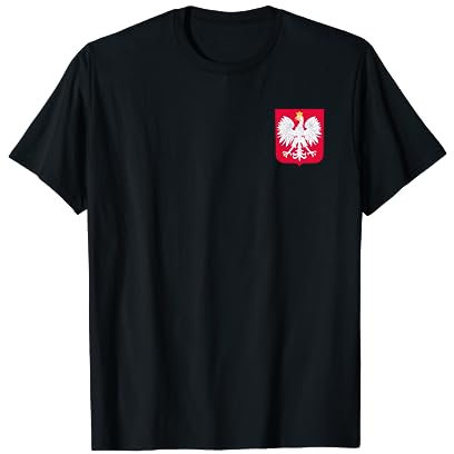 Polen Trikot Polska Wappen mit polnischer Flagge /Adler T-Shirt