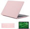 Se7enline Compatible with 12 inch MacBook Case 2015/2016/2017/2018/2019 Laptop Hard Shell Cover Case for MacBook 12-Inch Model A1534 with Retina Display, Keyboard Cover, Screen Protector, Rose quartz