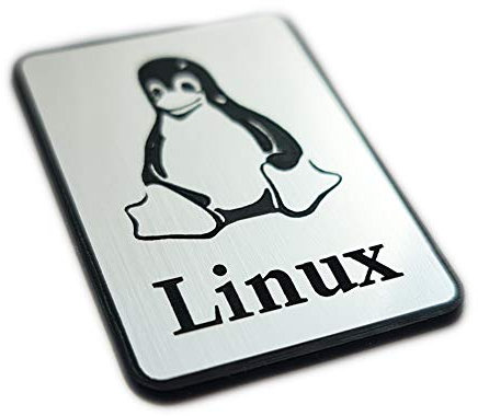Linux Sticker Case Badge - 35 mm x 25 mm