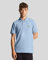 Lyle & Scott Plain Polo Shirt Light Blue L