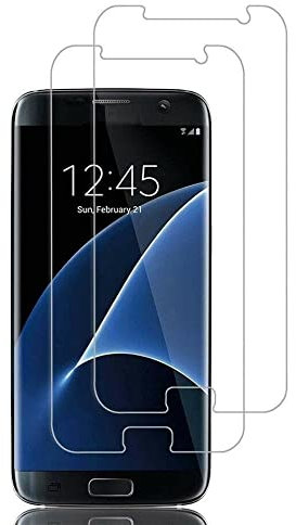 [2 Stück] Schutzglas kompatibel mit Samsung Galaxy S7 Panzer Schutz Glas Schutzfolie Verbundglas Displayglas Echt Hart Tempered Glass 9H Härte Glas