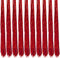 Oblique Unique® 10x Lametta Rot Glänzend für Weihnachtsbaum Baumschmuck Weihnachtsdeko Weihnachten Silvester Geburtstag Fasching Karneval Party Deko