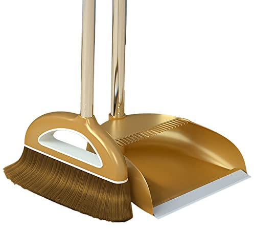 Ensemble Balai Et Pelle, Balayette Et Pelle À Poussière avec Long Manche avec, pour Le Nettoyage La Maison, La Cuisine, La Bureau