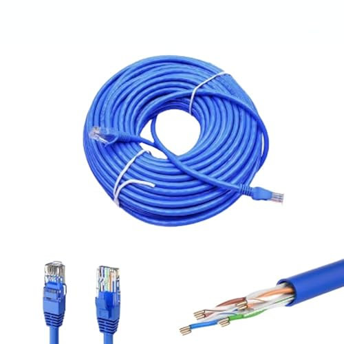 CAT6 RJ45 Ethernet Network High Speed LAN Internet Patch UTP Cable 40meters CCA UK