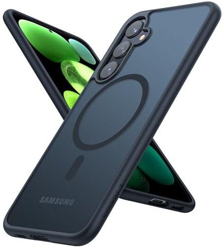 TORRAS für Samsung Galaxy S23 FE Hülle für MagSafe Nr.1 Magnetkraft und SGS Schutzfähigkeit mit 360° Airbags Samsung S23 FE Hülle 5G Handyhülle Samsung S23 FE Case Kratzfest - Guardian Serie Schwarz