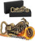 TIDEVAN Décapsuleur Bière Rétro Vintage - Ouvre-Bouteille pour Moto et Bière - Cadeau Unique Anniversaire Noël pour Homme
