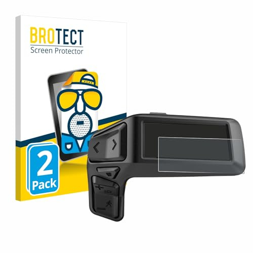BROTECT Schutzfolie für Bosch Purion 200 | 2 Stück Entspiegelnder Displayschutz Made in Germany Matte Displayschutz-Folie Anti-Reflex Anti-Fingerprint Einfache Montage