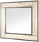 HAKU – Wandspiegel, anthrazitfarben, MDF-Eichenoptik, 2x70x70cm