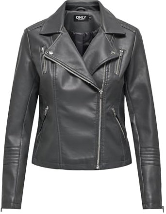 ONLGEMMA Faux Leather Biker OTW NOOS