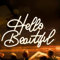 HFHungkeong Hello Beautiful Lumière néon pour la maison Décoration murale Chambre Veilleuse LED Rose Panneau lumineux Fête Mariage Bar Beauté Décoration Variateur d'intensité Réutilisable Lumière néon