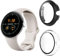 Aerku Custodia Compatibile per Google Pixel Watch 3 41mm/Pixel Watch 2/Google Pixel Watch, [Con Vetro Temperato] Anti-Graffio Custodia Protettiva Telaio Rigida PC Cover Protezione - Trasparente&Nero