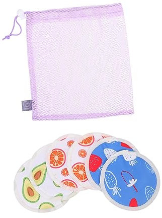 WATIIFUFU Postpartale Pflege – 6 Stück Wiederverwendbare Stilleinlagen Überlauffähig Und Waschbar Zum Stillen