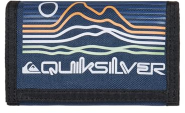 Quiksilver The Everydaily - Tri-Fold Wallet for Men - Dreifach faltbares Portemonnaie - Männer - S - Schwarz