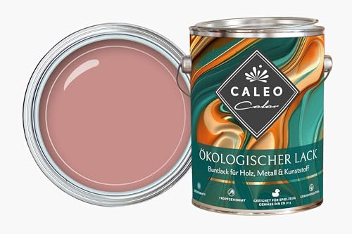 Caleo Color Rose Quartz Paint 0.68 Litres - Ecological Paint for Furniture - Natural, Solvent-Free, Toy Safe