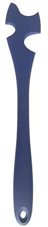 Fox Run Reinforced Silicone Oven and Toaster Oven Rack Puller and Pusher, Navy, 10