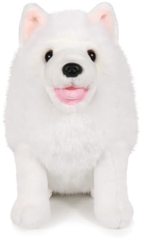 Ice King Bear Samoyed Dog Stuffed Animal Plush Toy 8 Inches
