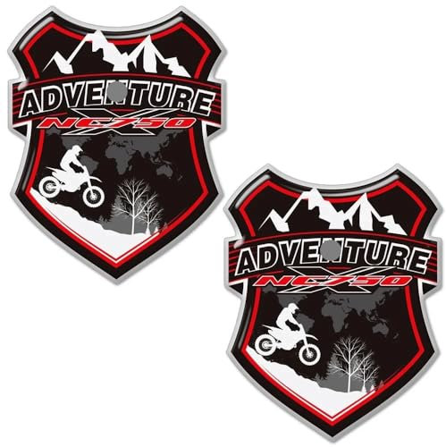 Adesivo per serbatoio moto Per Ho&n&da NC 750 X Adesivi NC750X 3D Protezione Pannello Laterale Carenatura Decalcomanie Emblema Distintivo Logo Protezione Serbatoio