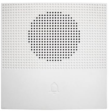 Wired Doorbell, Wall Mounted Door Chime, Waterproof Household Gadget, 10.3x9.5x4cmm, Reusable Long Range Bell, for Home Entry, Classroom Management, and Office Use