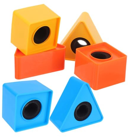 6pcs Portable Microphone Flag Station Triangular for Interviews Business Meetings Tv Events Durable Easy to Clean Professional Branding