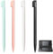 Stylet 3ds,4 Pcs Stylet DS pour Nds, 3ds Lite, Dsl, Stylets 3ds XL,NDSL - Accessoires De Jeu Précis Et Durables en 4 Couleurs (Noir, Blanc, Rose, Bleu) pour Une Expérience De Jeu Personnalisée