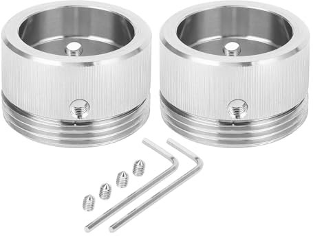 2-teiliger Heizungsventiladapter aus Edelstahl, M30 x 1,5 Heizungsventiladapter für verschiedene Heizungsventile