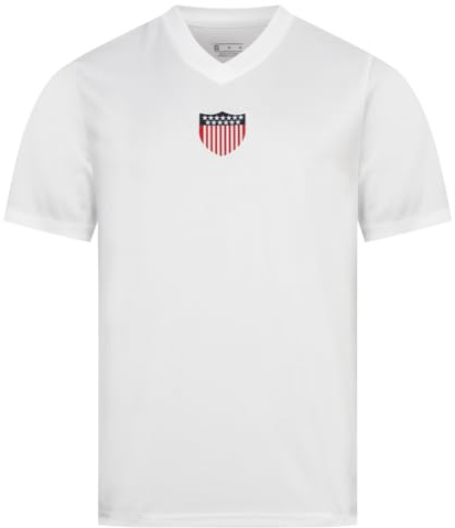 JELEX Retro History Herren Trikot | mit eingesticktem Logo & Kurzarm | Nostalgie-Design für Fußballfans | ideal für Sammler