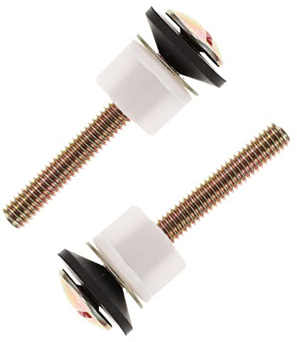STOBOK 2sets Toilet Seat Hinge Bolts Replacement Kit for Toilet Seat Stabilizers