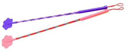 BESTonZON Haustiertrainingstab Für Hunde Und Katzen 42cm Mit Elastischem Schlagendecken Bpa Frei Für Clickertraining Und Erziehung Für Kleine Hunde Und Welpen