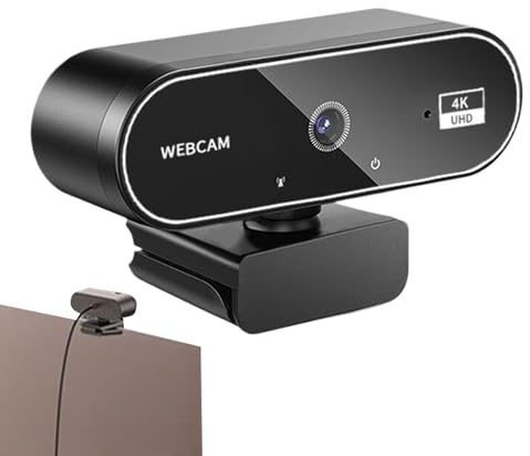 USB Ultra Clarity Kamera – HD-Videomonitor mit 4k Auflösung, digitaler Web-Player, Plug Play Visual Unit, Broadcast-Funktion für scharfe Bildaufnahme | Kamera wird verwendet, um Gesprächsarbeit zu