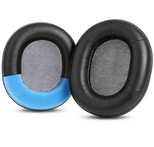MDR-M1 Replacement Ear Pads Cushions Compatible with Sony MDR-M1 Professional Reference Closed Monitor Headphones Earpads with Protein Leather Accessories