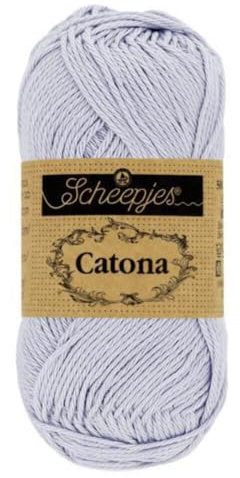 Scheepjes - Scheepjes Catona 399 Lilac Mist Yarn - 1x50g