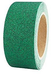 AnTina TAPES® grünes Grip-Tape Anti-Rutsch-Band für Innen- & Außenbereiche, rutschfestes Klebeband & Sicherheitsband, stark selbstklebend (5cm x 6m, Grün)
