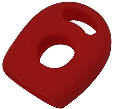 Happyit Custodia in silicone per chiave auto VW Volkswagen Passat 1 tasto Red