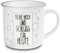 NICI 45033 Tasse Beine hoch und Schluss für heute, Porzellan, 400ml