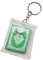 Sharplace Mini Porte-clé Pendentif Livret Coran, Vrai Papier Peut Lire, Cadeau Amis, Vert