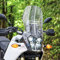 Motorrad Windschild Windabweiser Für TENERE 700 TENERE700 2019 2020 2021 2022 2023, Windschutzscheibe Windschutz Double Bubble Wind Luftabweiser, Transparent