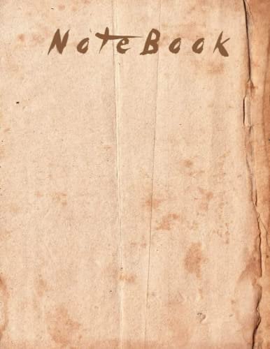 Notebook Parchment 100 Pages - Large 8.5 x 11
