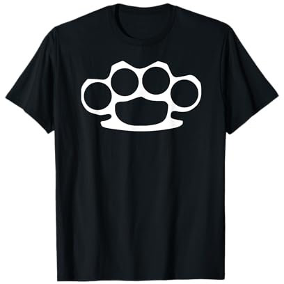 Brass Knuckles Self Defense Weapon T-Shirt T-Shirt