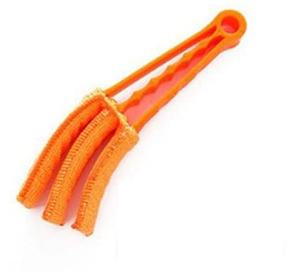Gadgetpoint | Lamellen Reiniger | 6.67 | Orange | Luxaflex Bürste | Staubfrei | Staubfrei