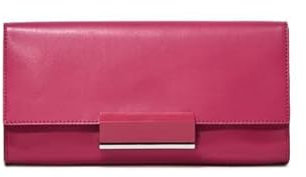 Gianni CHIARINI Damen Handtasche Lily Hartschalentasche aus hellrotem Leder mit Schultergurt, Bouganville, 1