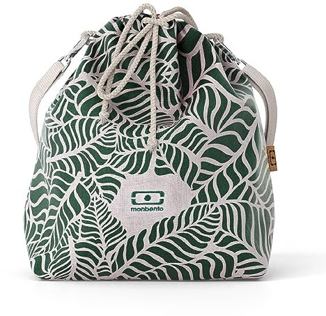 monbento - MB Fresh Jungle - Kühltasche mit Gurt - Lunchbag isoliert - Grün